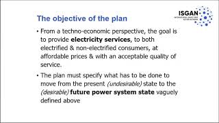 [ISGAN] Comprehensive On&Off Grid Planning For Universal Access  The Reference Electrification Model