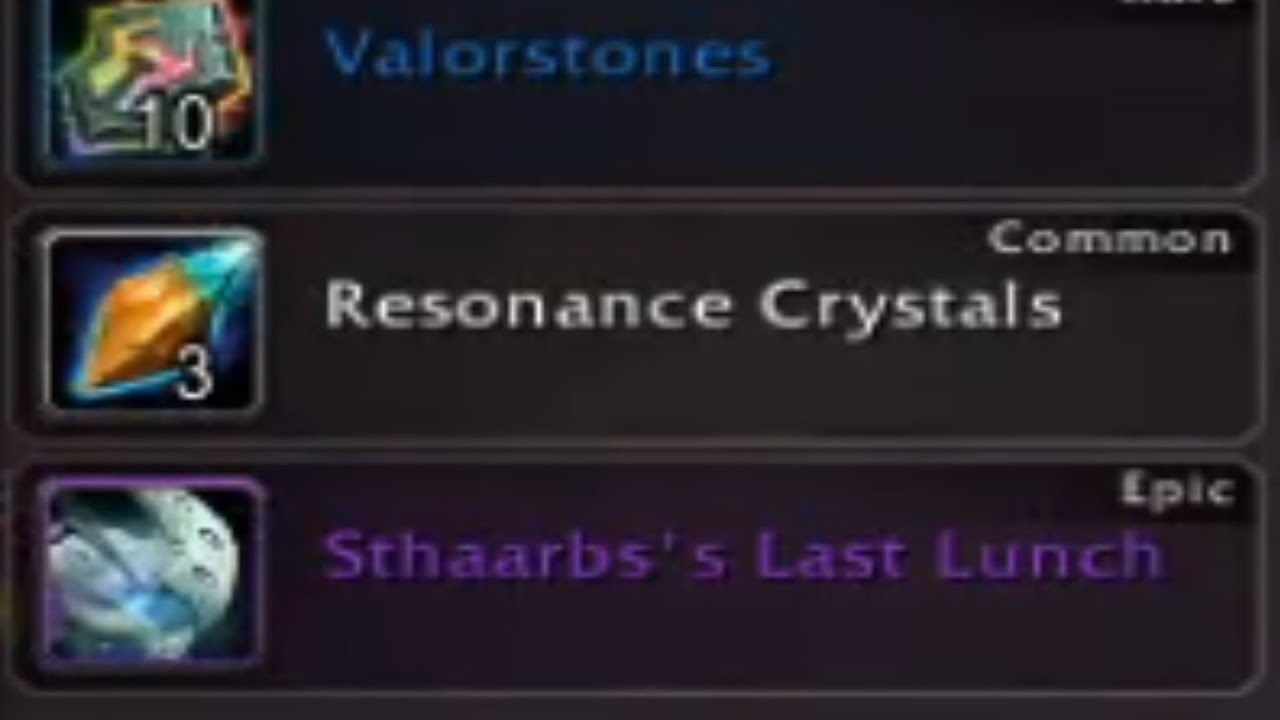 World of Warcraft Sthaarb's Last Lunch Mount Drop