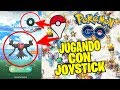 PROBANDO JOYSTICK/H4CK CON DARKRAI! POKEMON GO!