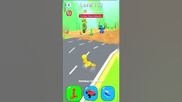 Shape Shifting GamePlay Walkthrough All Levels - 153 | #shorts #shapeshifting  #trending #gameplay