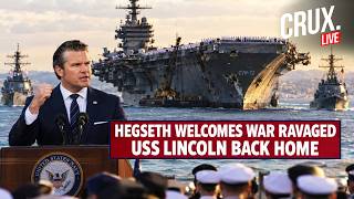 US LIVE | Hegseth Welcomes USS Abraham Lincoln After Gruelling 320-Day MidEast Deployment | Crux