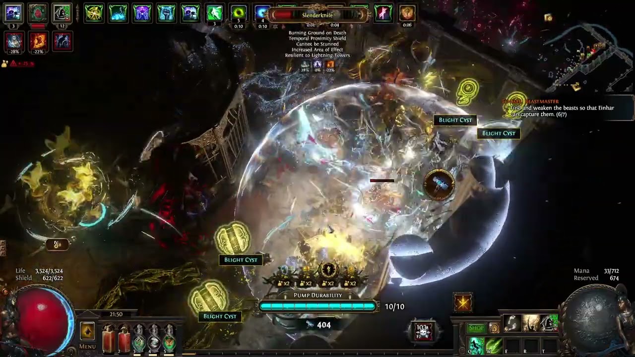 Path of Exile - 3.26 Spectral Helix of Trarthus Saboteur (T16.5)