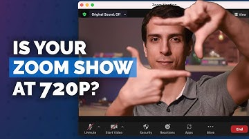 The SECRET to unlock HD resolution on Zoom for your shows
