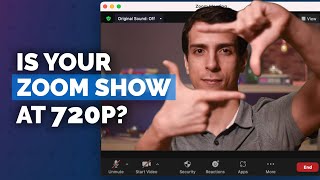 The SECRET to unlock HD resolution on Zoom for your shows
