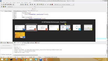 08-00 Multiple Inheritance Concept (C++)