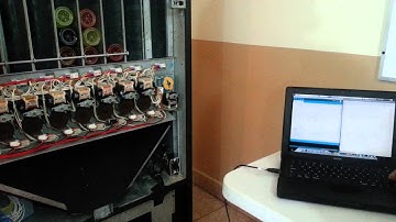 Control de vending de bebidas usando Arduino