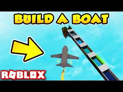 Steerable Flying Plane In Build A Boat For Treasure Roblox Youtube - steerable flying plane in build a boat for treasure roblox