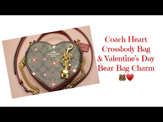 Comparison of the @coach @katespade #heart#bag 🥰 #coach