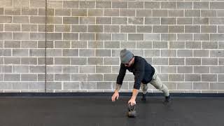 Offset Push Up to Side Plank