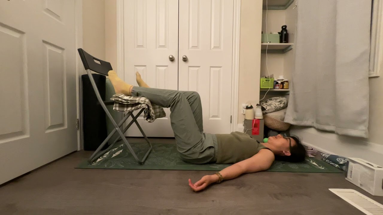 25-Min Therapeutic Knee Care Yoga | Support with Chair or Sofa