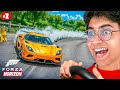 Playing the Most Realistic Car Game With WHEELS😱 Forza Horizon 5
