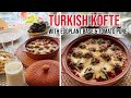 Turkish Kofte With Eggplant Base & Tomato Sauce