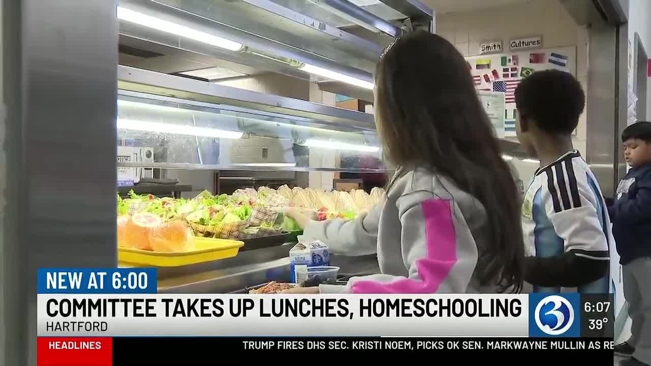 Committee takes up lunches, homeschooling legislation