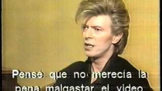 David Bowie - Interview (Madrid, Spain 1987)