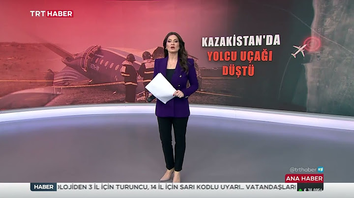 Kazakistan'da Uçak Kazası-TRT HABER-25.12.2024