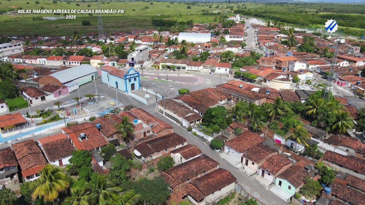BELAS IMAGENS AÉREAS DE CALDAS BRANDÃO-PB 2025 "CONHEÇA A PARAÍBA"
