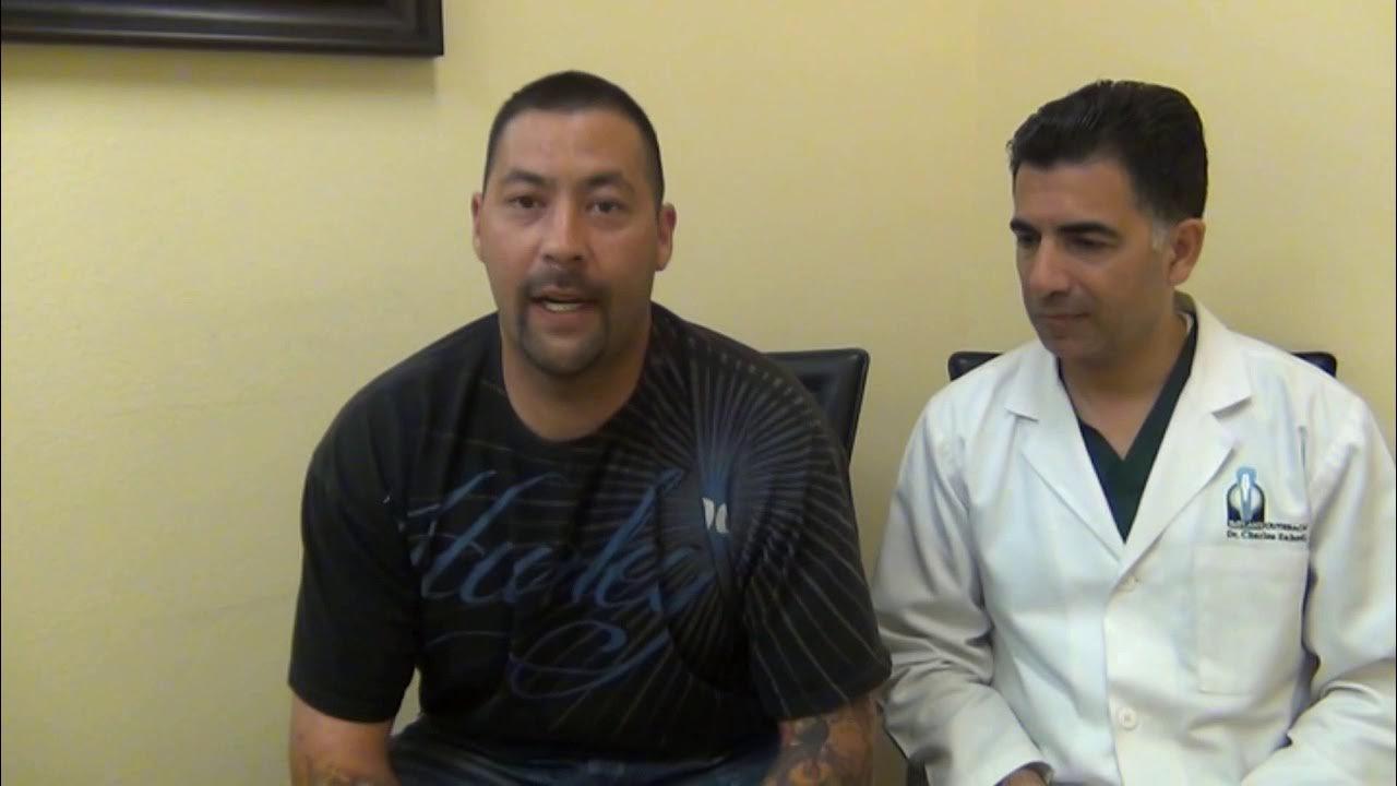 Robert B. is a patient of Dr. Charles Zahedi having been successfully