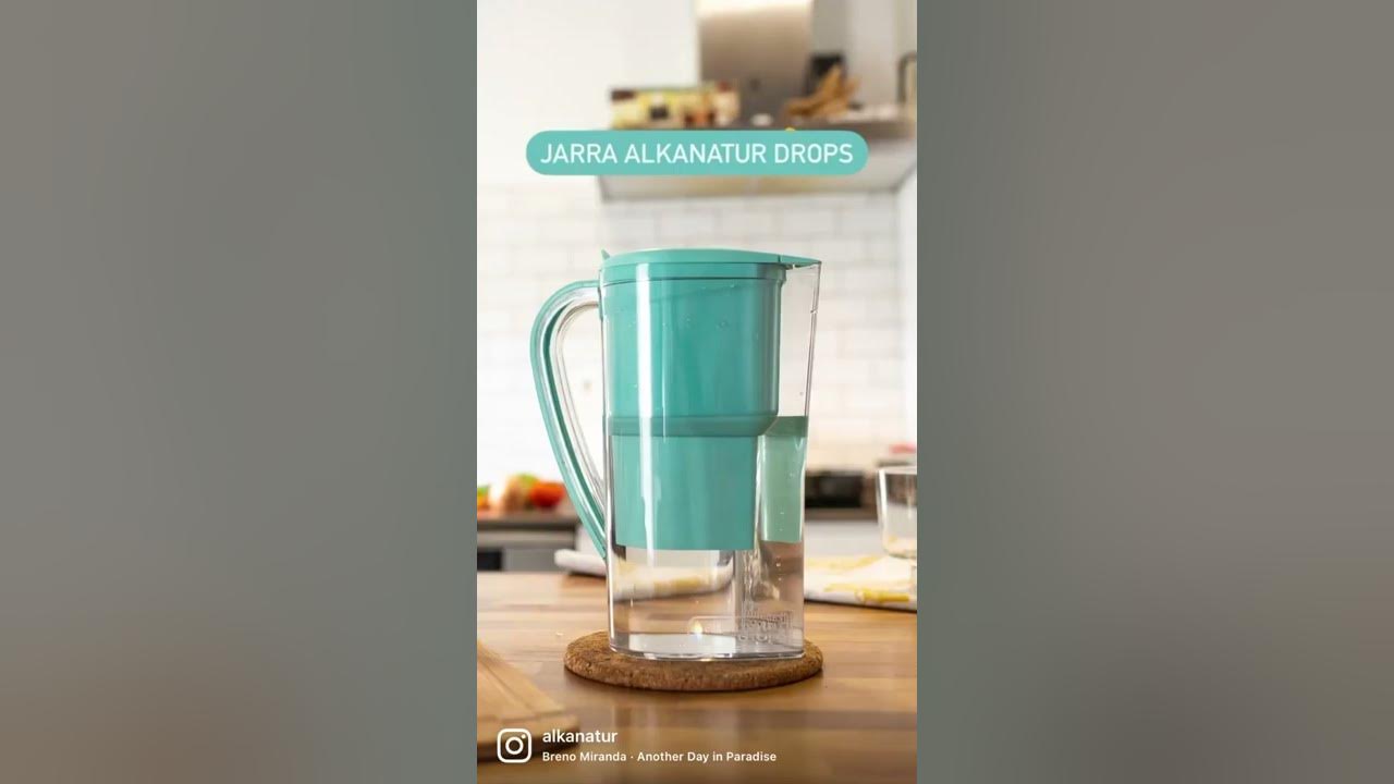 Conoces la jarra filtradora Alkanatur Drops? 💧 