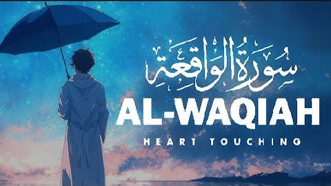 سورة الواقعة كاملة ـ تلاوة هادئة تريح القلب والعقل 😴🎧 أعتزل العالم قليلا 🤍
