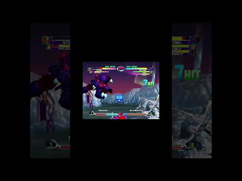 MvC2: Khaos - Sentinel/Mag proj Fastfly 3x RP Throw 100% Sequence .:10.25.23:.