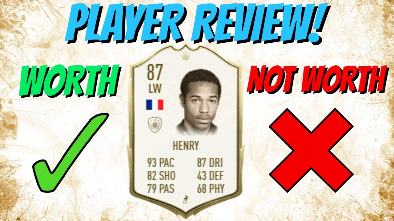 FIFA 20 87 THIERRY HENRY PLAYER REVIEW | FIFA 20 ULTIMATE TEAM