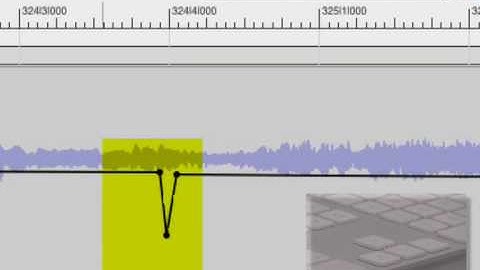 Digital Performer nudge feature