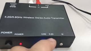 A-1480 Wireless Audio Kits demo ( with Bluetooth Audio Receiver, for archive audio broadcast purpose