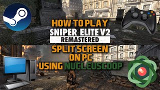 Sniper Elite v2 Remastered PC (How to play 2 PLAYER SPLIT-SCREEN CO-OP)  Nucleus Coop Tutorial