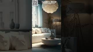 ديكور مودرن حديث لغرفة معيشة بالذكاء الاصطناعي ميدجورني - Modern interior design