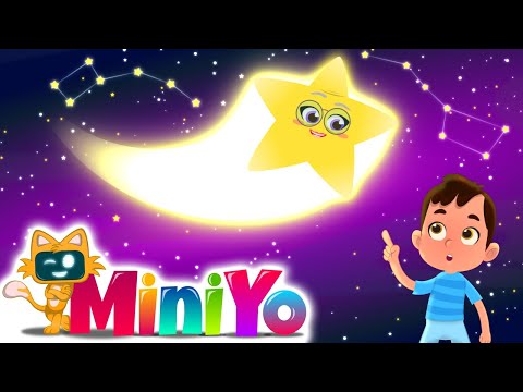 Stars Song | Learn the Space | Miniyo Kids Nursery Rhymes