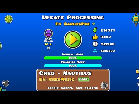 Update Processing by CarlosPre | Geometry Dash 2.2