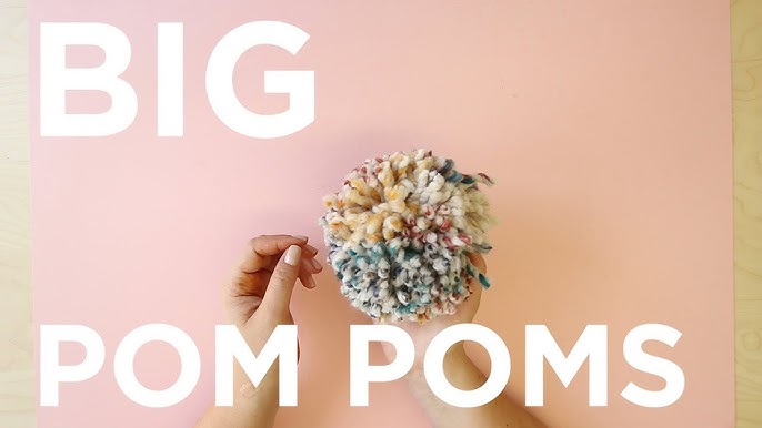 3 Ways to Make Pom Poms without a Pom Pom Maker — Sum of their Stories Craft  Blog