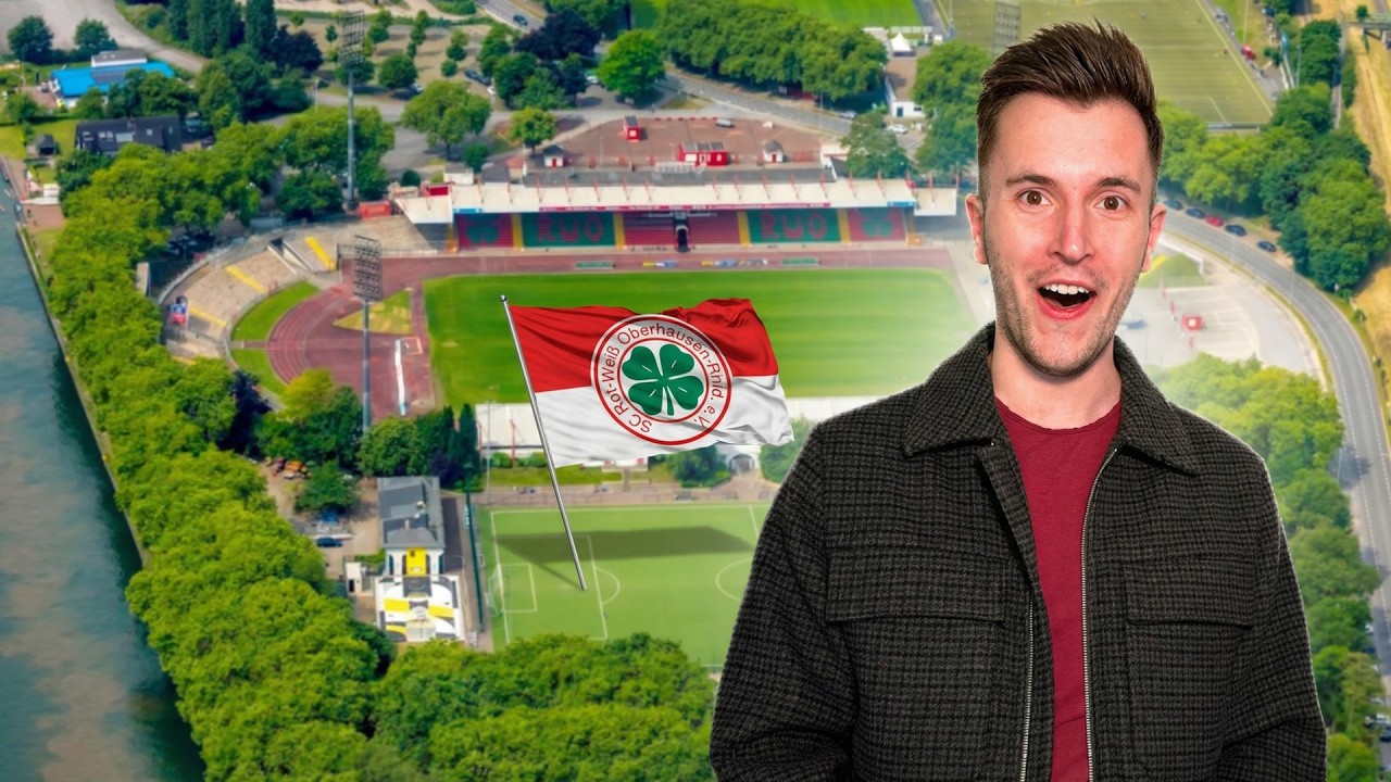 Ich besuche ein 100 Jahre altes Stadion 🔥 Abenteuer in der 4. Liga!