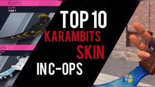 Top 10 Rarest Skins Karambit In Critical Ops Flex Elite, Magenta Vice, Inkdrop, Clip