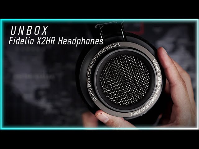 Philips Audio Fidelio X2HR Headphones Quick Unboxing 