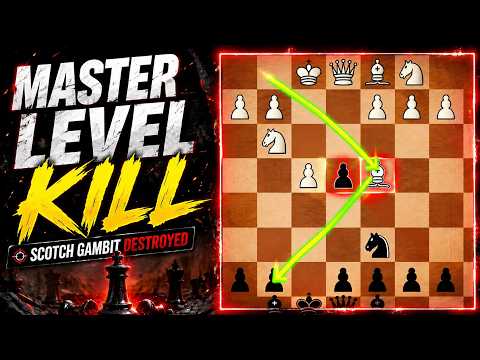 How to DESTROY the Scotch Gambit? (INSANE TRAPS!)