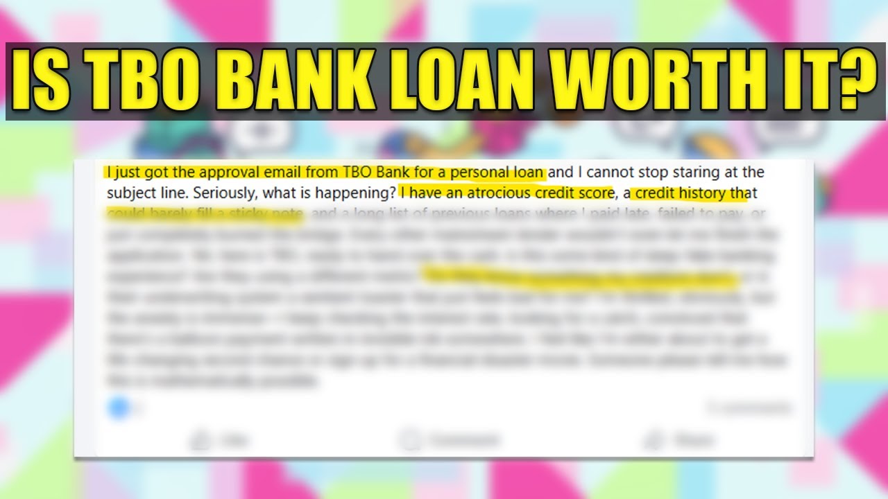 TBO Bank Loans Reviews Prove It’s Not For Everyone - Here’s Why!