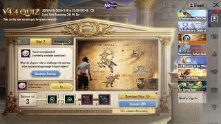 V4.4 QUIZ HINT 2 MISSION COMPLETE PUBG MOBILE | V4.4 QUIZ EVENT screenshot 5