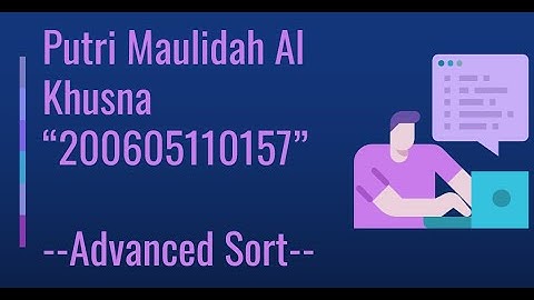 Praktikum Struktur Data 6 -- Advanced Sort