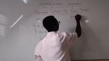 Introduction to bounded Subset of Real numbers