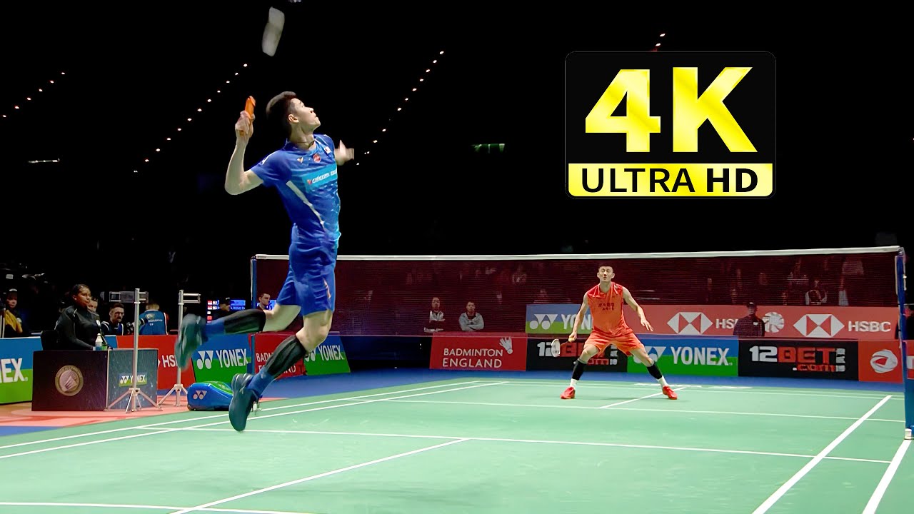 [4K50FPS] - MS - Lee Zii Jia vs Chen Long | 2020 All England Open | Highlights