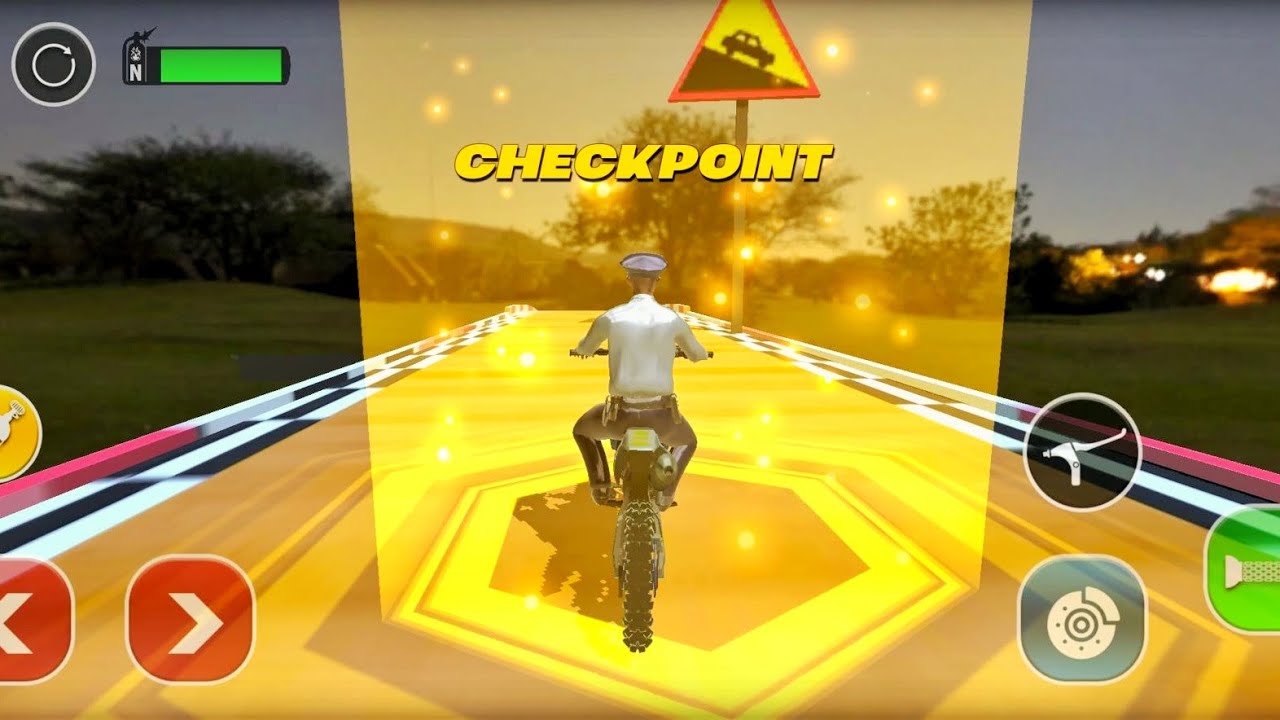 Police Bike Stunt | Impossible Police Bike Stunt  Android GamePlay | PART - 3  |