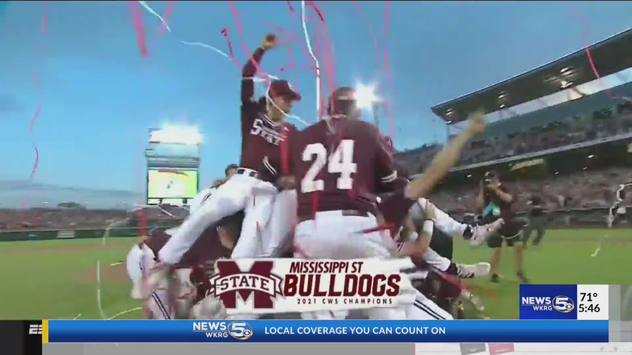 MS State Bulldogs win Baseball National Championship - YouTube