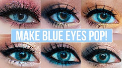 5 Makeup Looks That Make Blue Eyes Pop! | Blue Eyes Makeup Tutorial
