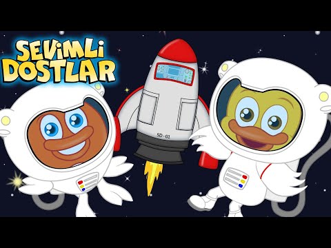 🚀 🧑🏼‍🚀 Astronot Şarkısı 🧑🏼‍🚀 🚀 ( YENİ ) | Bebek Şarkıları ve Çocuk Şarkıları 2023 | Sevimli Dostlar