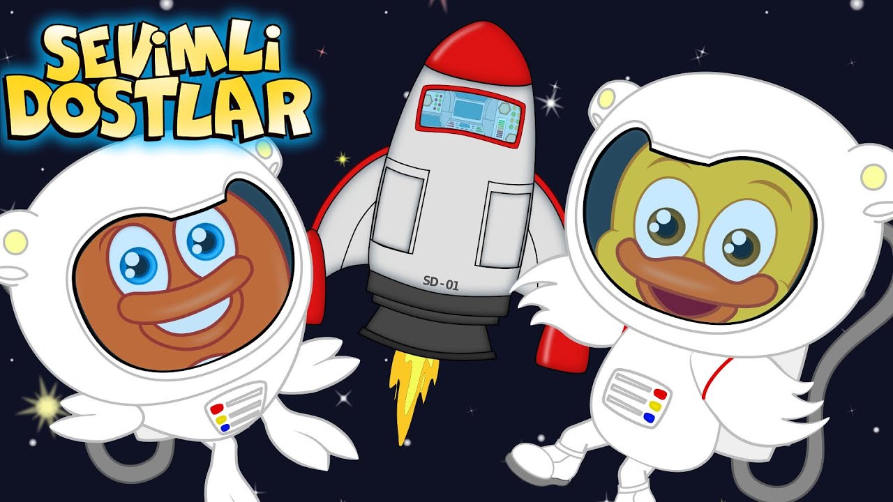 🚀 🧑🏼‍🚀 Astronot Şarkısı 🧑🏼‍🚀 🚀 ( YENİ ) | Bebek Şarkıları ve Çocuk Şarkıları 2023 | Sevimli Dostlar
