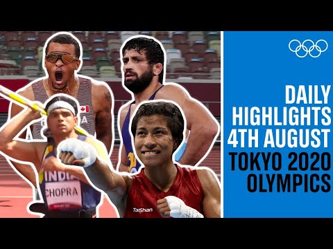 Daily Highlights - 4th August | Tokyo 2020 Olympics
