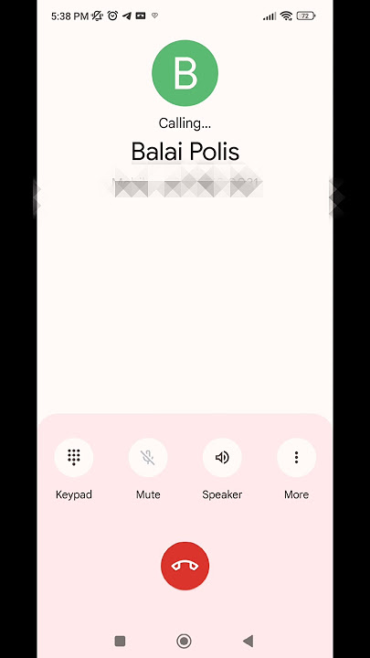 Anak tak nak dengar cakap.. Call Balai  Polis ni..