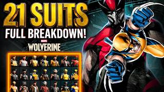 Marvel's Wolverine SUITS Full Breakdown Origins and Comics