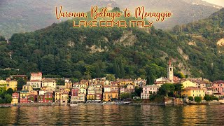 VARENNA, BELLAGIO to MENAGGIO in LAKE COMO, ITALY